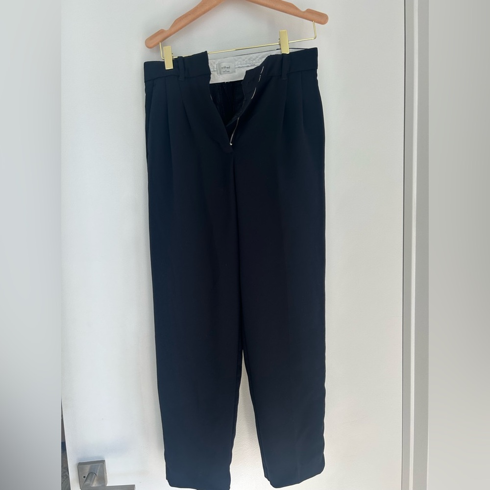 Aritzia Wilfred Black Trousers